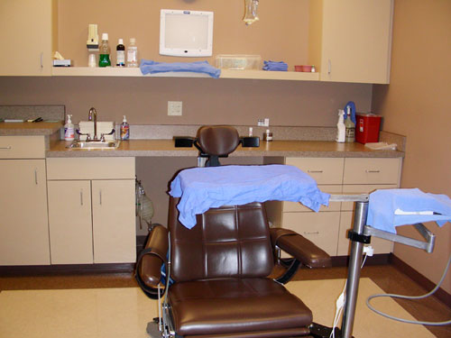 Oral Facial Surgery Associates exam room